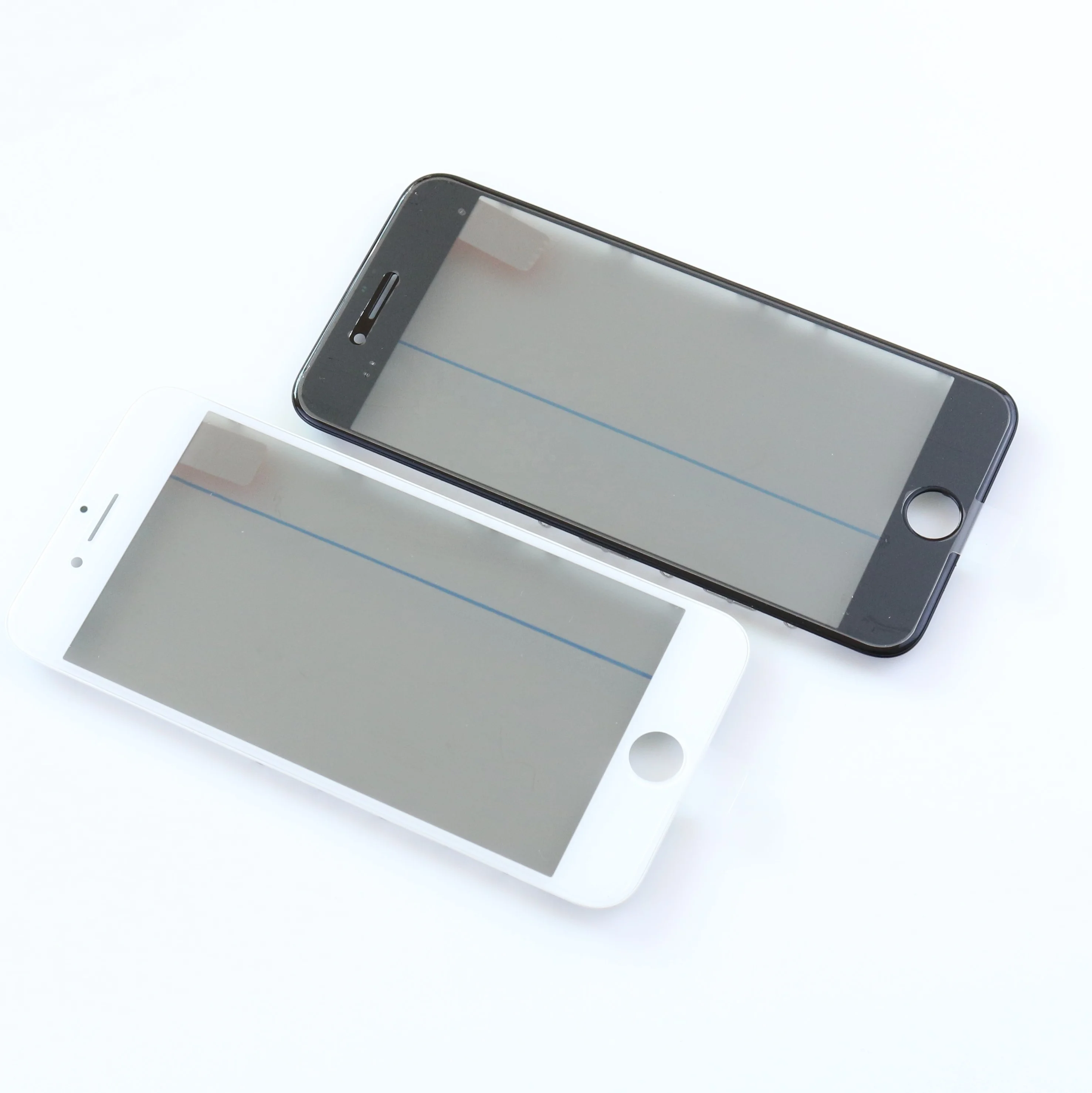 4 in 1 outer screen front glass with frame and oca + Original polarizer is assembled for iphone 6 s 7 g 8 plus