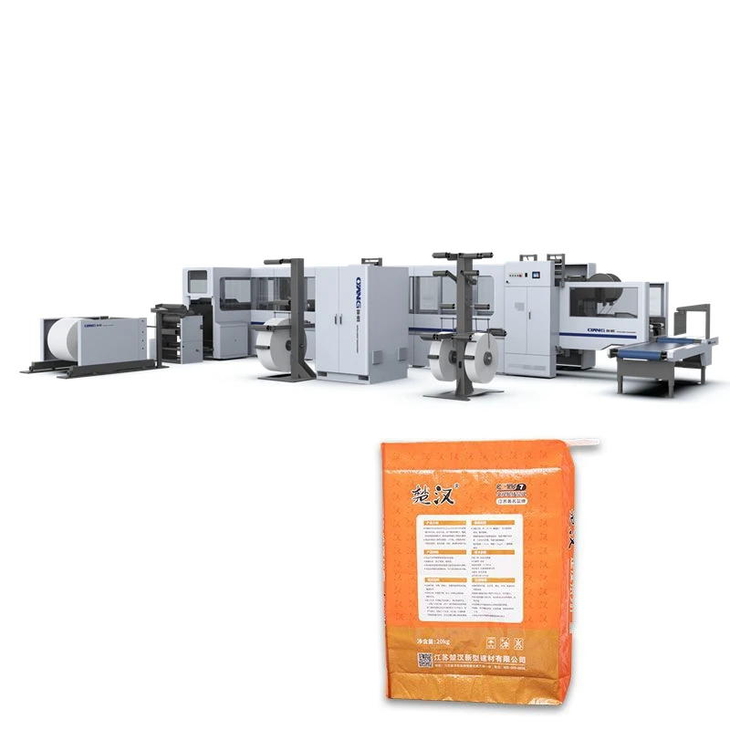 High Technology PP Block Bottom Bag Making Valve Sack Machine Intelligent Control System