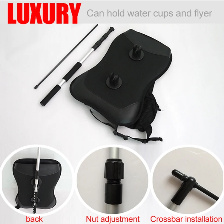 Wholesale Backpack Flag Pole Kit Advertising Teardrop Feather X Shaped Custom Printed Double Sided Backpack Flag Banner