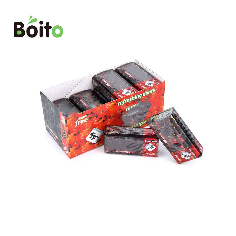 Unique products to buy Custom printing mini fruit mint tablet candy small tin container