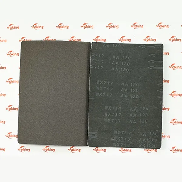 High temperture treated aluminum oxide coated abrasive cloth roll india specially for flap wheel conversion