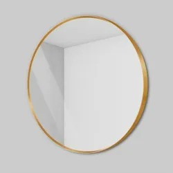 Beauty Salon Rose Gold Long Framed Full Length Door and Wall Mirror Two Way Mirrors