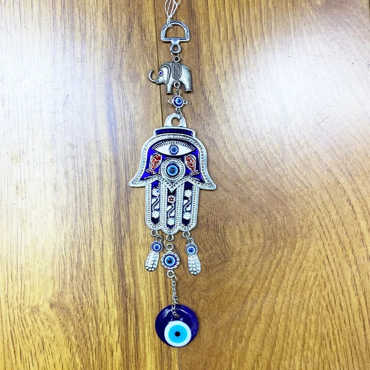 Роскошные другие металлические украшения для дома, еврейский Хамса Фатима, домашний декор, турецкое украшение от сглаза, настенное украшение
