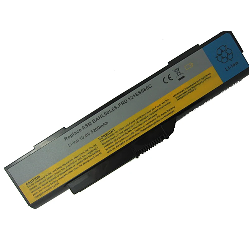 New Laptop Battery For Lenovo 9 Cells Y480 Y580 G400 G480 G500 G700 G580 Z380 Z580AM V480 L11M6Y01 L11N6R01 L11L6Y01