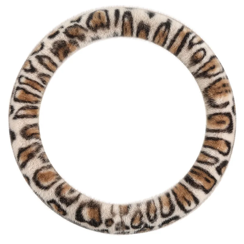 Чехол на руль автомобиля с леопардовым принтом