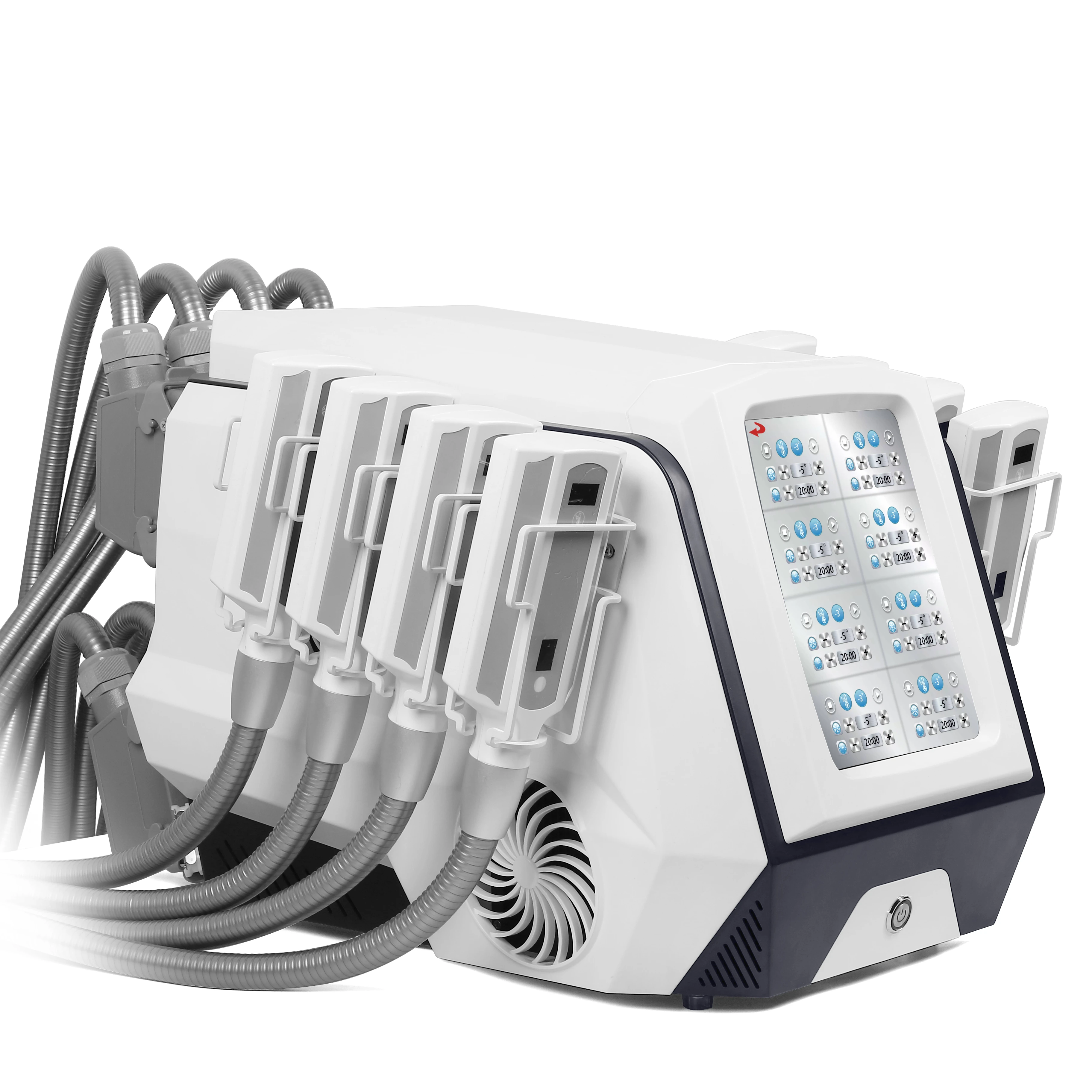 2024 Popular Portable 8 Handles Plate Criolipolisis Fat Freeze Cryo Pad Cryo lipolysis Machine Cryo Slimming machine