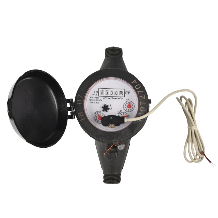 domestic water meter plastic body class b water meter