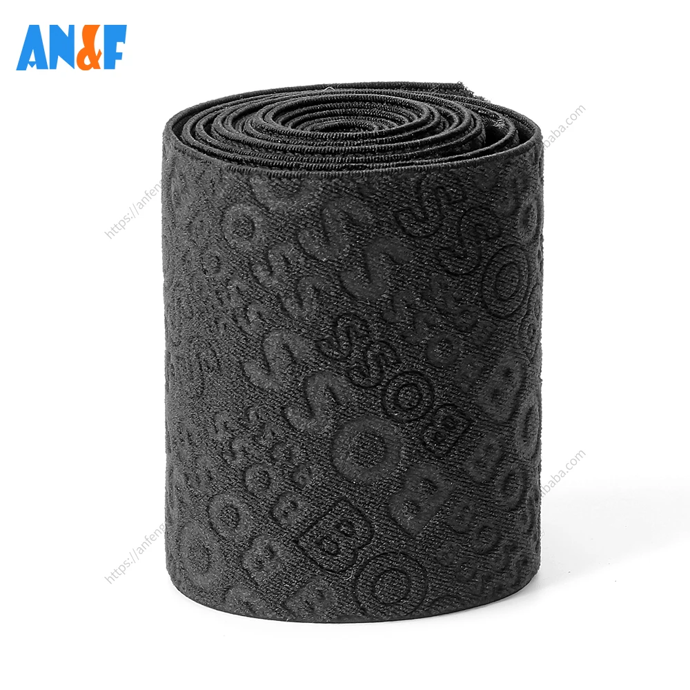 Custom Logo Woven Elastic Band Straps Width 35mm Elastic Waist Band For Garment Underwear