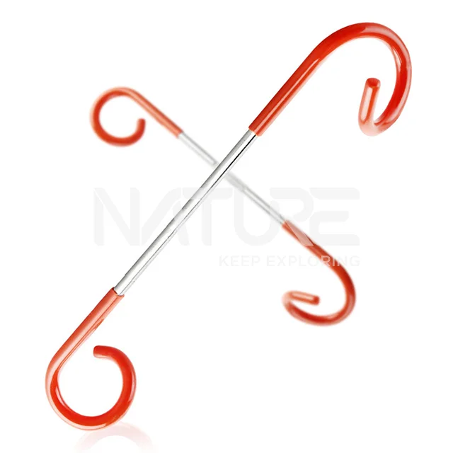 other Outdoor Camping & hiking 2-way Hook Lantern Light Lamp Hanger Holder Tent Pole Multi-functional Metal Rack