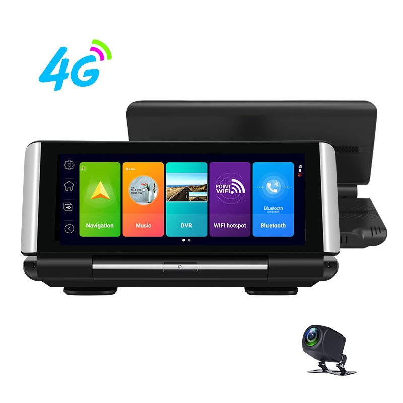 170 degree wide angle full HD 1080p car mini DVR front and rear dual cameras car black box WiFi dash cam 