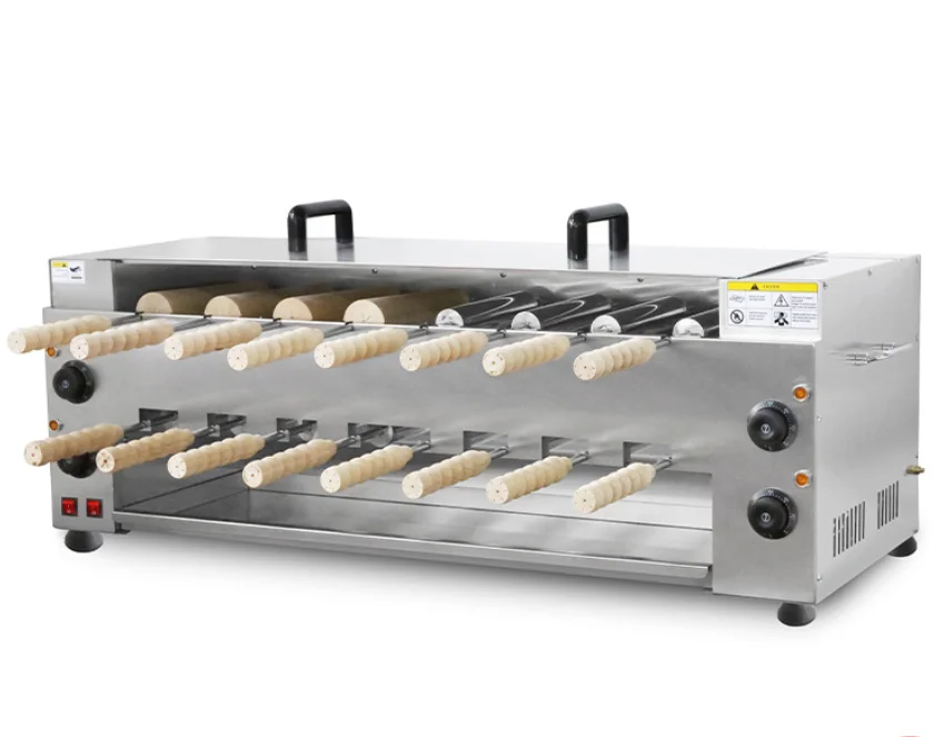 Chimney roll machine toast bagel cake rolling machine commercial bread making machine
