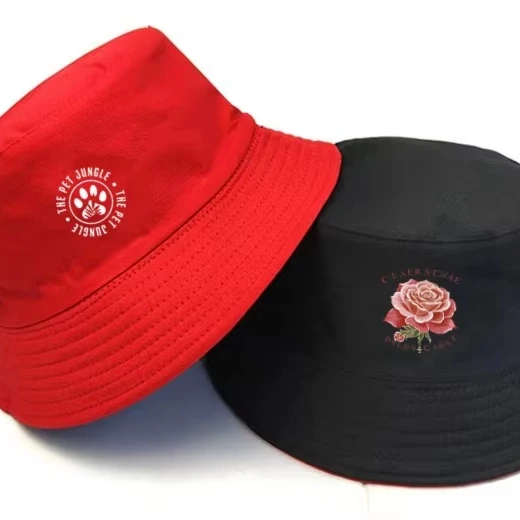 Flower embroidered Sun Flap Cap Sunshade  fisherman Sun Hat Uv Hat Wholesale Solid Color Curved Brim Hat han edition