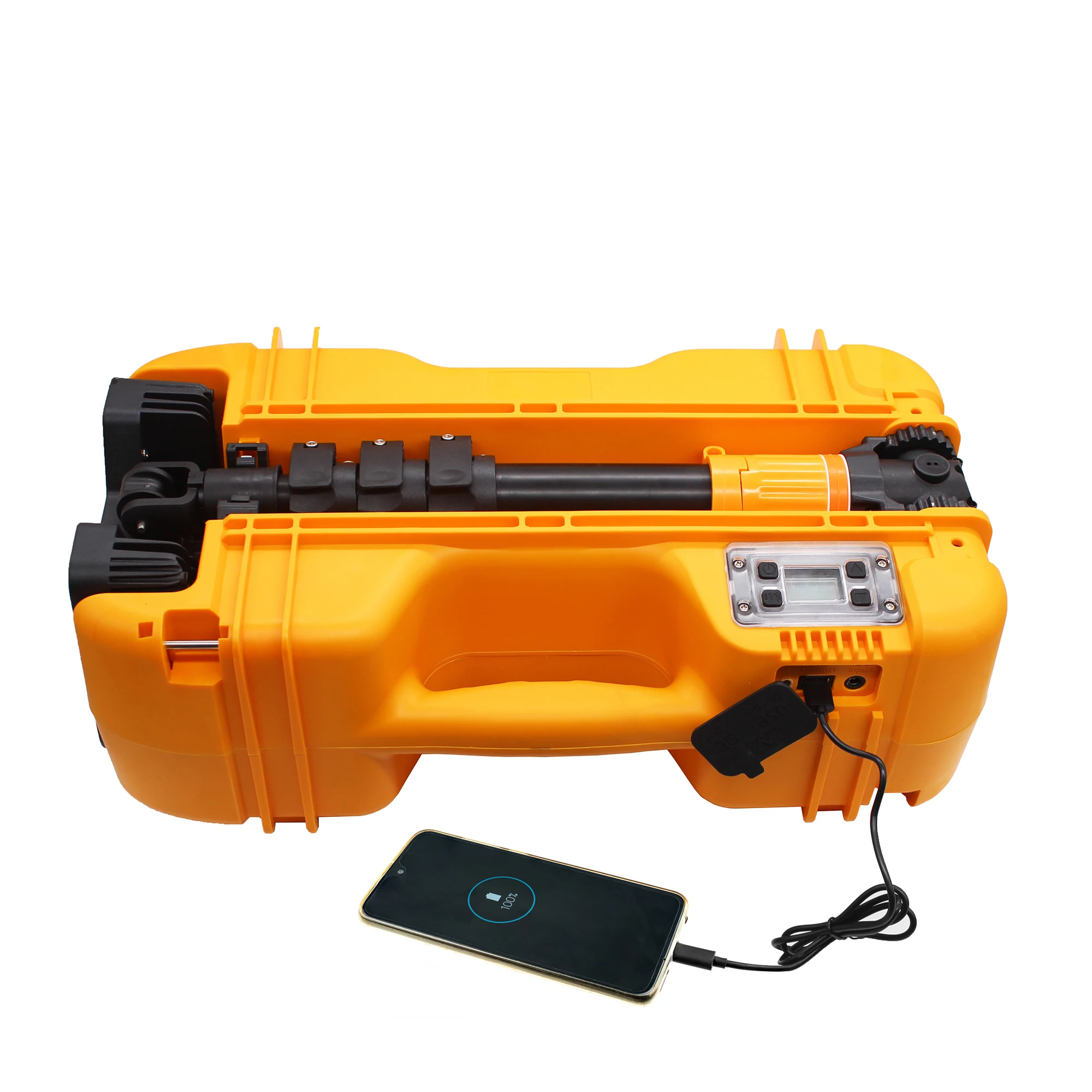 Rechargeable Battery 35W DC21.6V Explosion Proof Movable Working Outdoor Portable LED Light Lamp