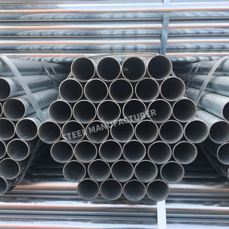 Wholesale Inventory Welded 3 Inch Hot Dipped Galvanized Carbon Steel Tube And Pipe