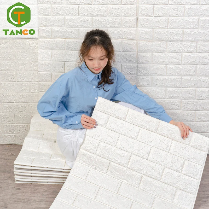 3d foam wallpaper wall stickers roll papier peint papel tapiz 3d adhesivo para pared