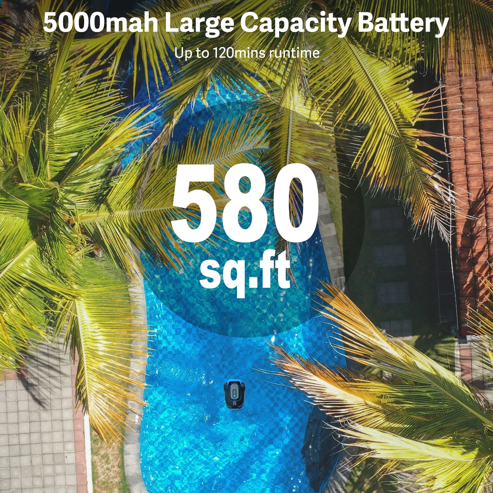Pool Cleaning Tools Cordless Swimming Pool Cleaning Robot Automatic Pool Cleaner Robot