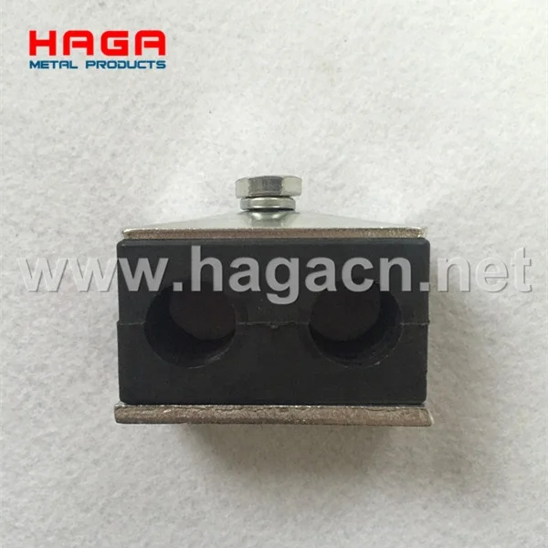 DIN 3015 Plastic Universal Light Duty PA Body Hydraulic Hose Clamp Hydraulic Pipe Clamp
