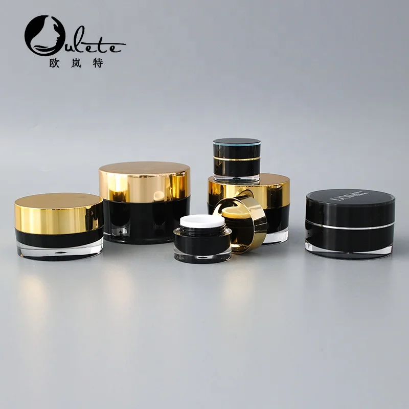 5 г 15 г 30 г 50 г матовый черный сделанный на заказ баночка для УФ-геля горячая Распродажа пустая банка для лака для ногтей