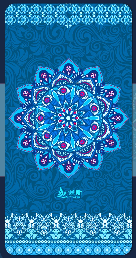 mat de yoga fitness folding exercise Fitness eco friendly pilates TPE nature rubber thick organic yoga mats printed bag