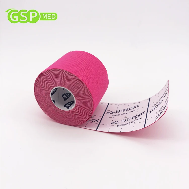 5cm*5m 100% cotton kinesiology tape elastic kinesiology tape sports