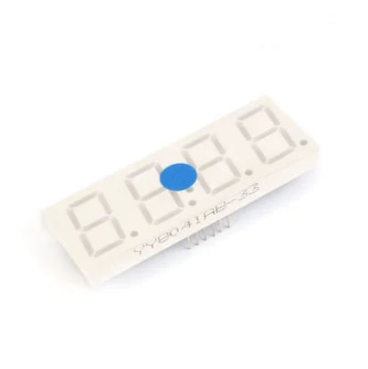 Electronic clock production kit DIY 0.8-inch red/blue/green four-bit LED digital SCM clock parts