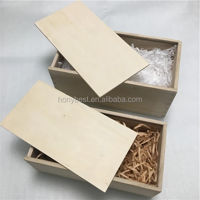 custom slide top wooden boxes