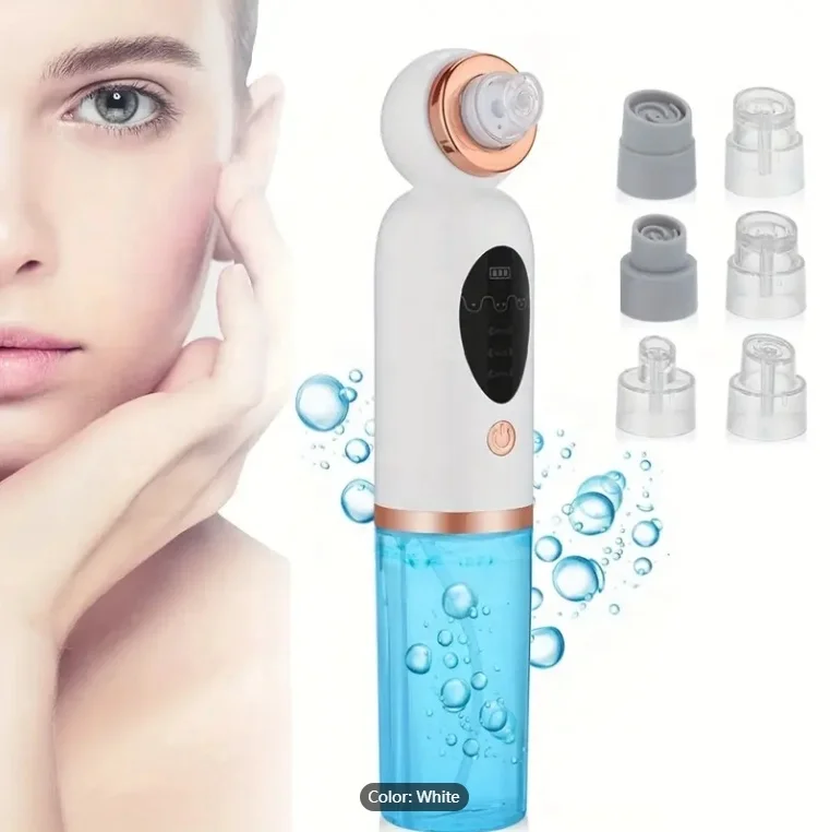 Small Bubble Pore Cleaner Blackhead Remover USB Charge Vacuum Suction Cleaner Nose Facial Products Nose Nose Plastic Strip