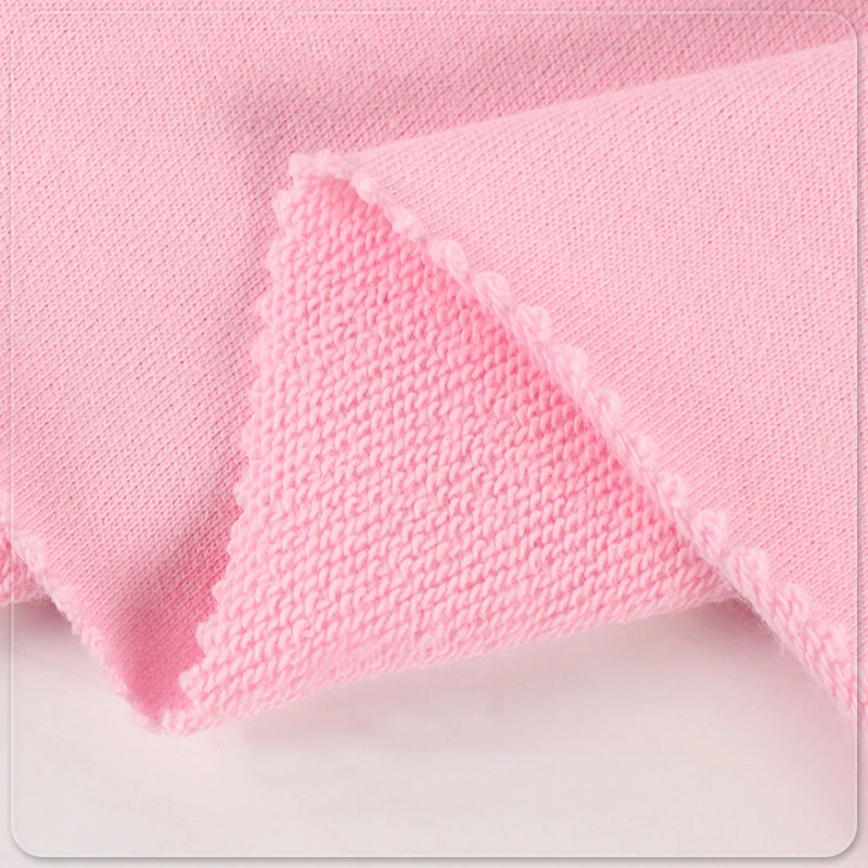 modal custom print cotton fabric cotton modal linen short sleeve thick 600gsm french terry fabric for clothing