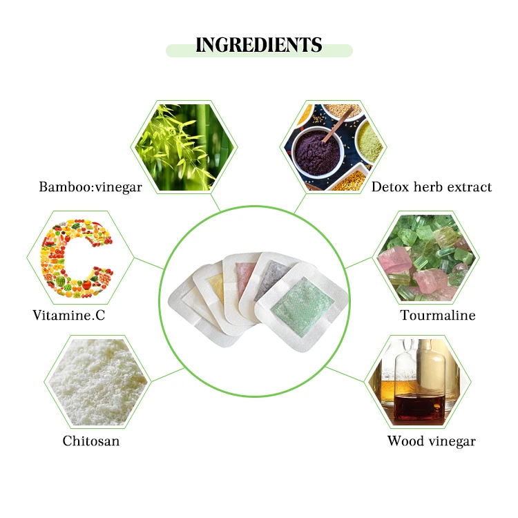 Original Factory Customized Wholesale Bamboo Detox Foot Patch Detoxification For Rapid Foot Care And Pain Relief
