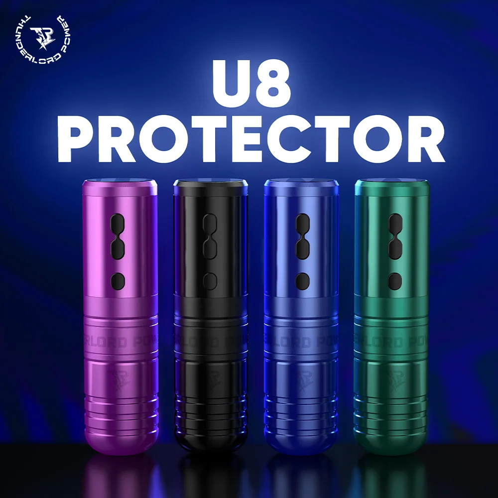 Thunderlord U8 Strong Rotary Eyebrow Fine Line PMU Tattoo Pen Machine Kit Wireless Microblading Pen