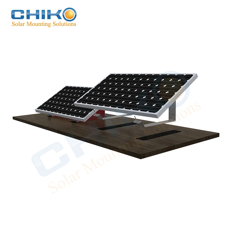 Factory Price Concrete Flat Roof Solar Mounting Structure Ballast For Solar Panel System