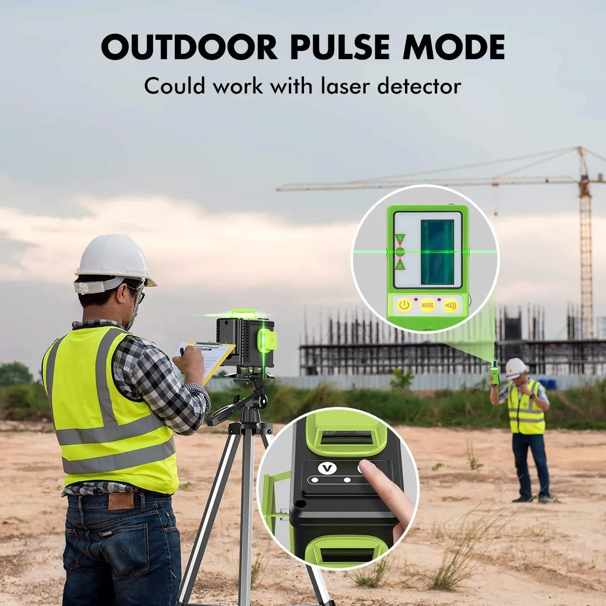 Laser Level Machine Green Laser Leveler Tool MVM16 Line 4D Four-Plane Leveling and Alignment Line Laser Level