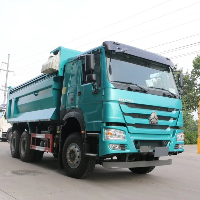 Diesel engine right hand drive 6*4 new HOWO dump truck for sale