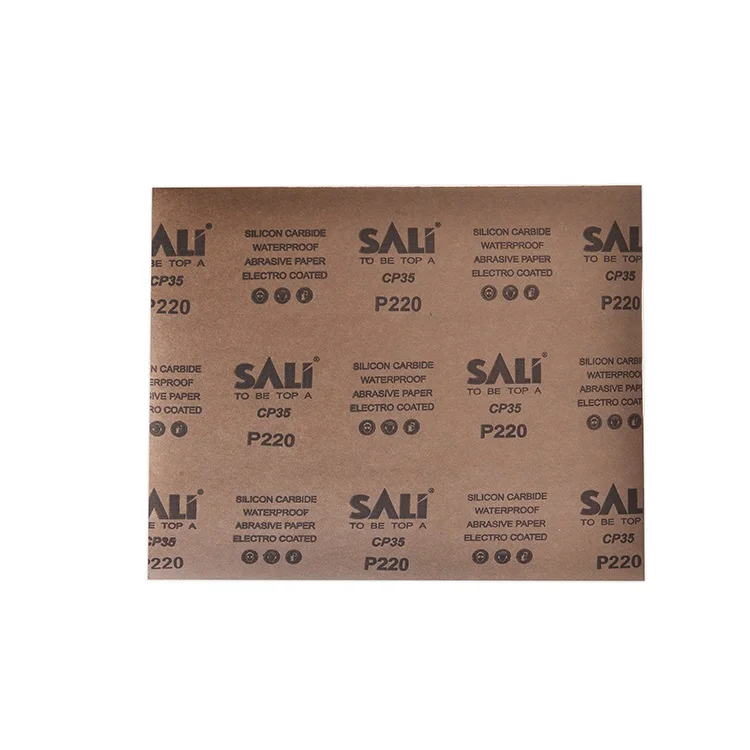 SALI waterproof sand paper 230*280mm latex paper abrasive tools