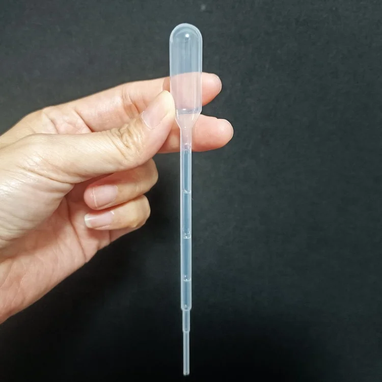 Wholesale laboratory equipment lab supplies 1ml 2ml 3ml 5ml  10ml Transparent Graduated Pasteur graduated pipette
