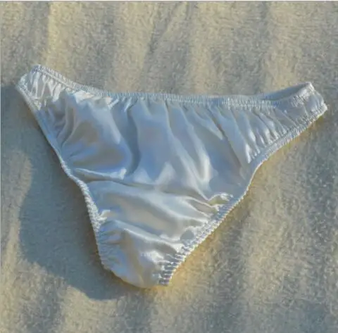 Runwaylover E449 sexy ladies satin ladies sexy thong