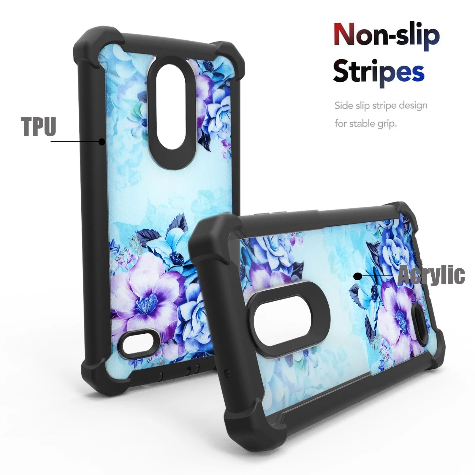 Waterproof Fashion 3 In 1 Luxury Mobile Phone Cases Vendors Custom Design Print Pattern Phone Case For LG  Aristo 2