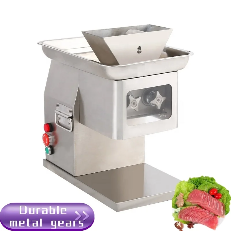 Simple operation commercial machine slice meat High power motor machine chicken cutter meat cutter machine