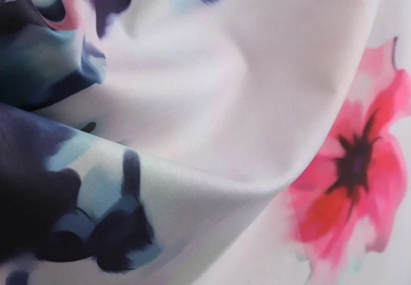 Elegant Classic vintage dresses retro 1950s 60s O Neck Printed Floral A Line Casual dresses With Belt Big Hem Party Dresses