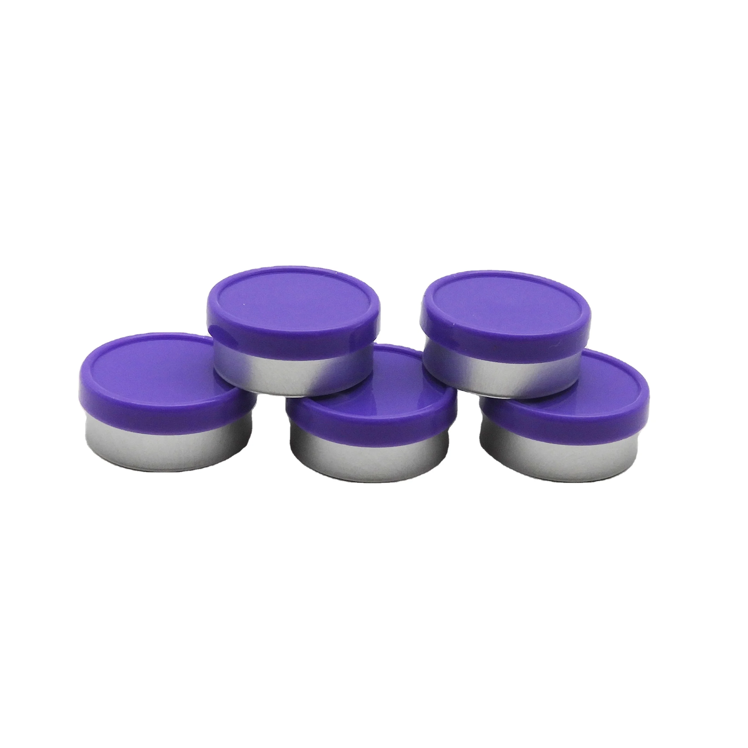 Custom logo 13mm 20mm aluminium vial cap flip top cap for vials