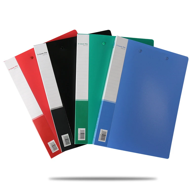 Factory Office Supplies Lever Arch File A4 Custom PP Clip Lever File Folder