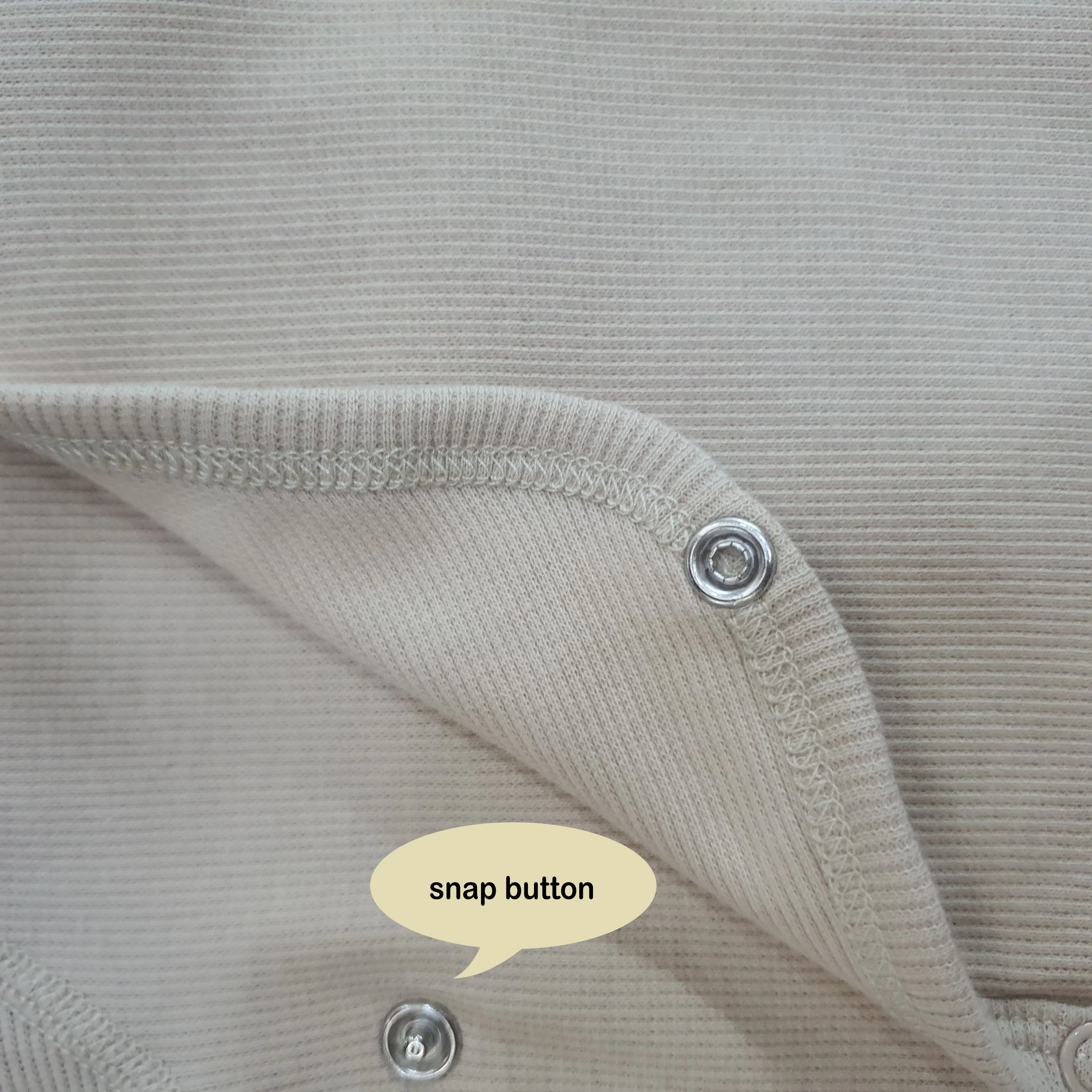 Custom Gots Certified Organic Rid Cotton Baby Romper Newborn One Piece Organic Cotton Onesies Baby Clothes