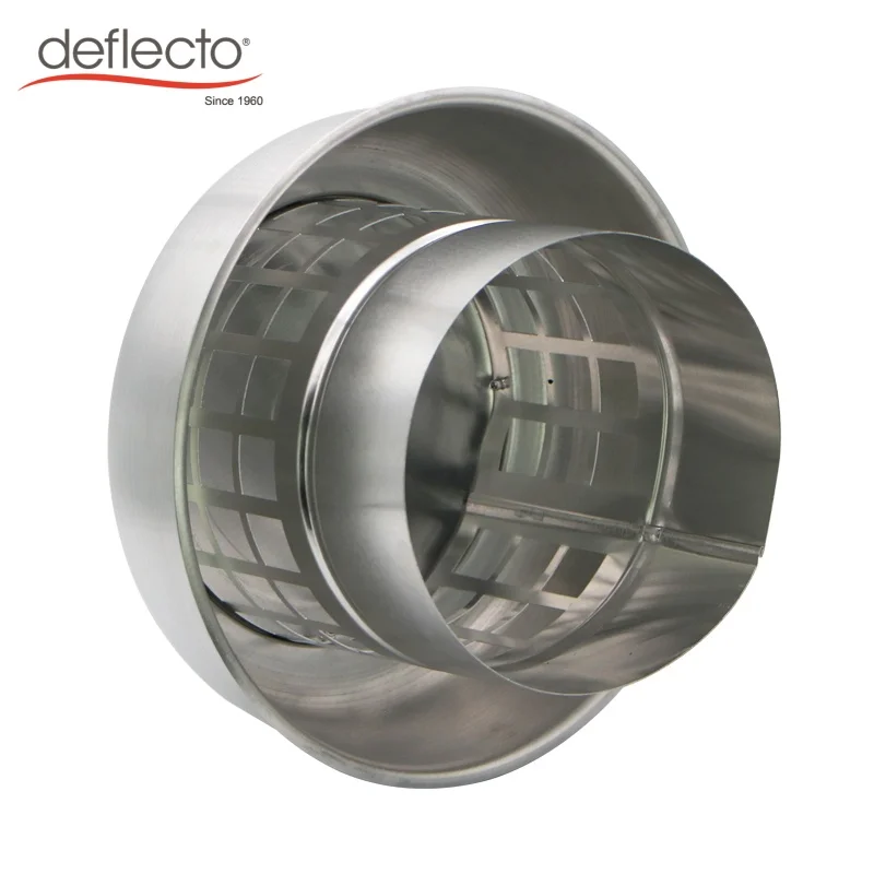 Aluminum Roof Vent Cap Kitchen Vent Exhaust Hood Cover Waterproof Air Vent Cap Mushroom Shaped Design