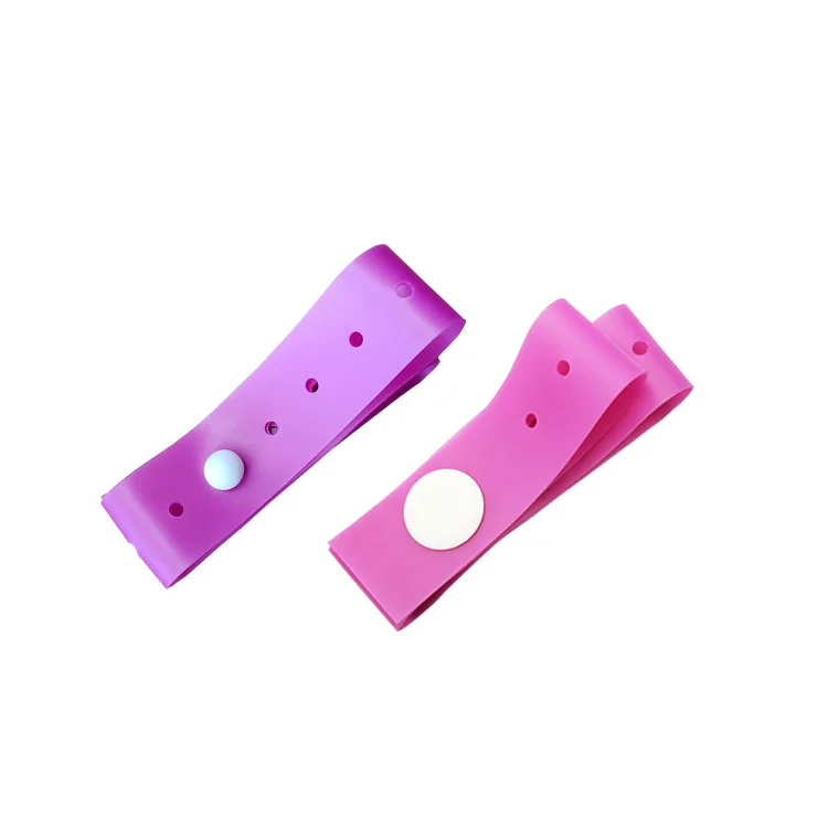 Latex-free medical disposable button tourniquets with quick-release rubber bands