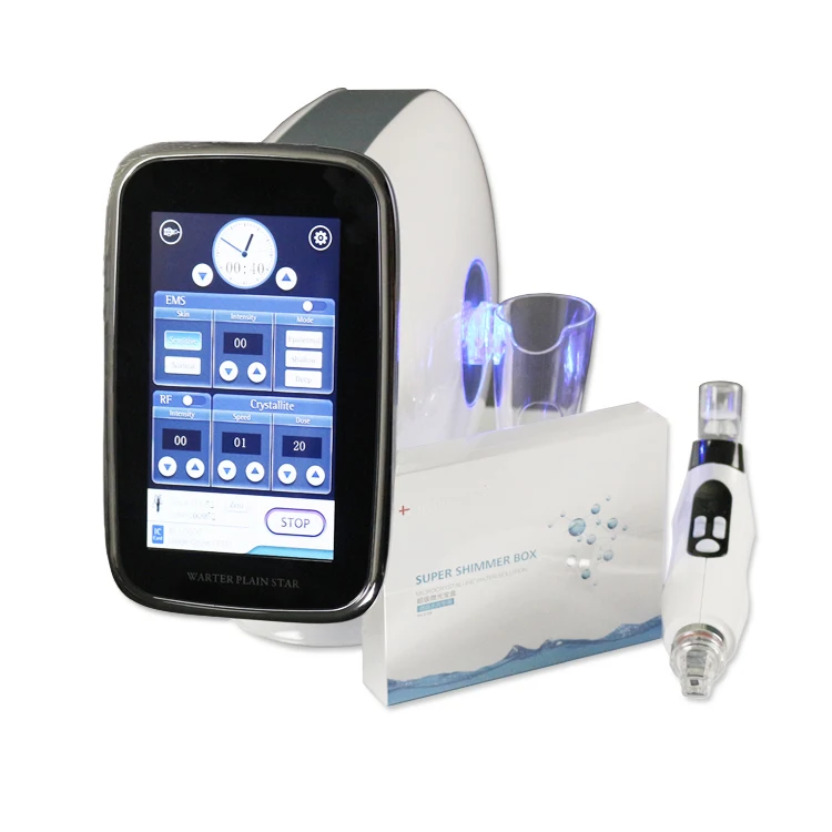 Лидер продаж, пистолет для подтяжки лица, мезотерапия, технология RF + EMS, инъекционный пистолет для мезотерапии