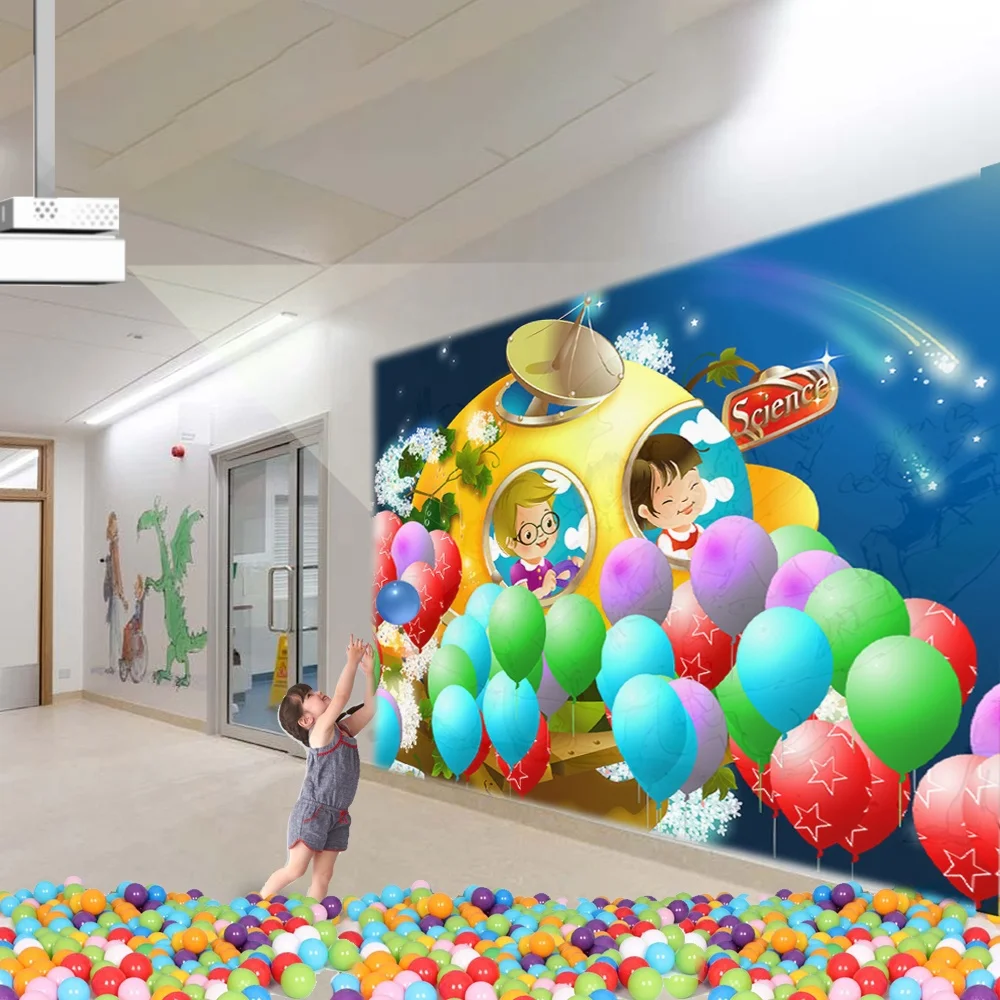 ChariotTech other amusement park products: interactive crazy ball games system