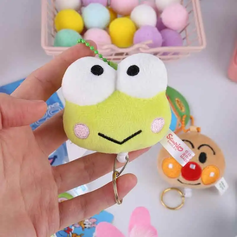 Rts 10cm Kuromi Plush Toys Sanrio Melody Kt Cat Easter Bunny Plush Toy Kawaii Anime Cute Plushie Pendant Doll Toy Girls