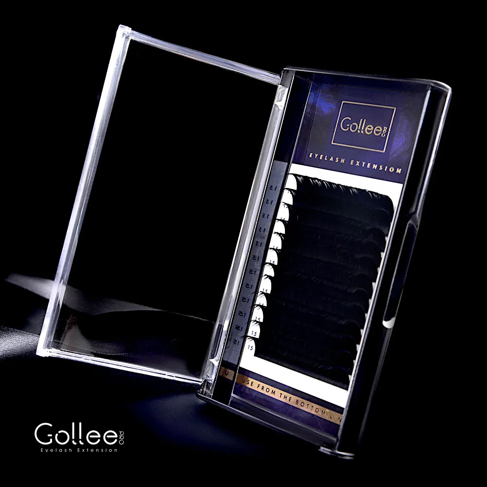 Gollee оптовые поставки норковые Индивидуальные Красивые Натуральные Шелковые Соболиные классические российские объемные ресницы для