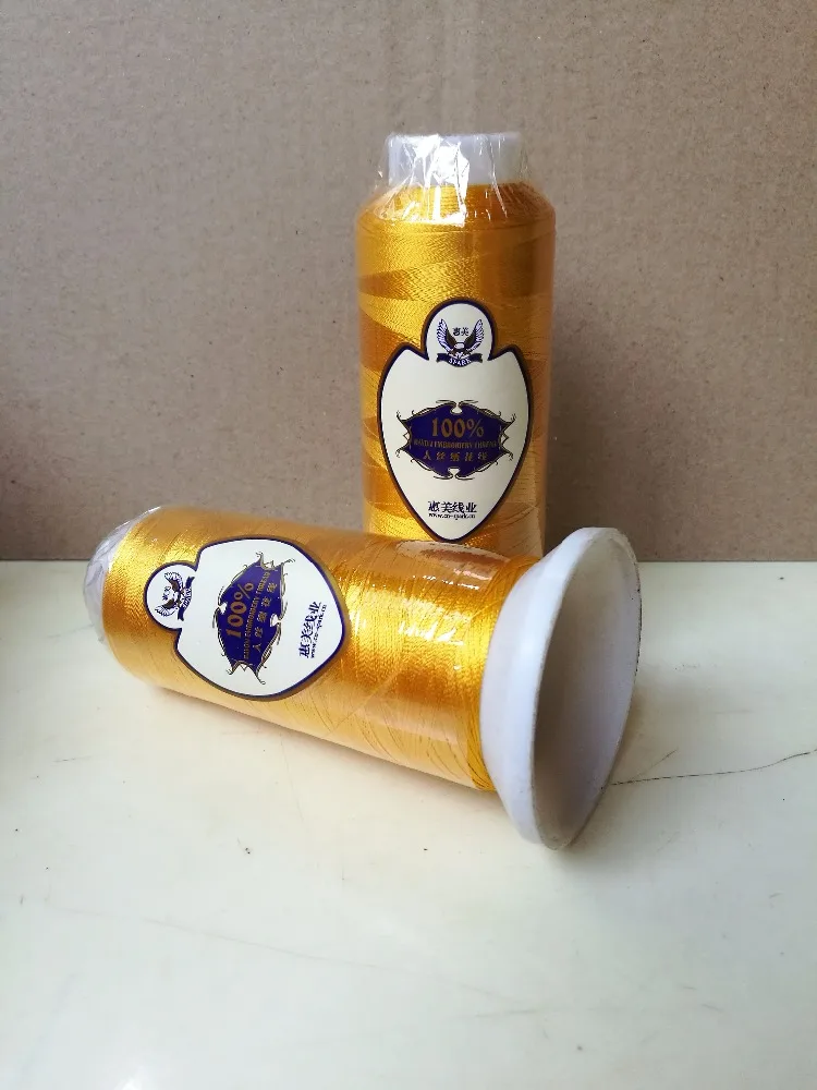
100% viscose rayon embroidery thread 