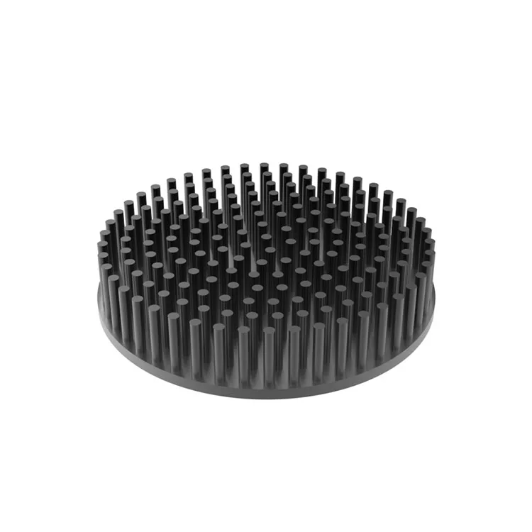 Custom aluminum cylindrical inverter heat sink radiator for street light theatre and factory